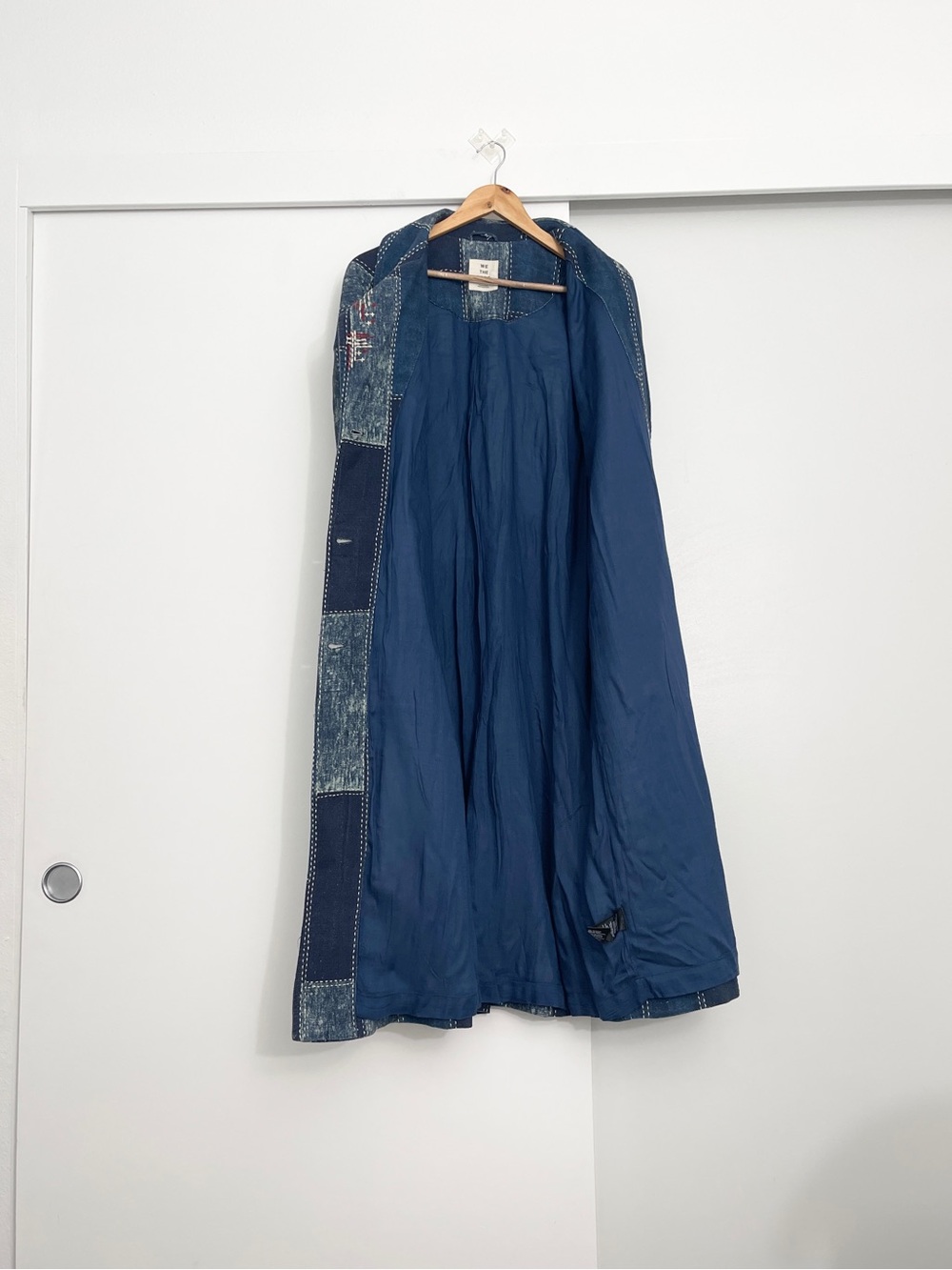 NWT Free People Open Studio Embroidered Duster / Coat Size XS/ Small - Picture 6 of 6